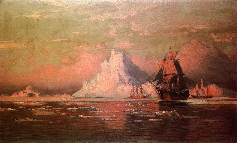 William Bradford Whalers After the Nip in Melville Bay